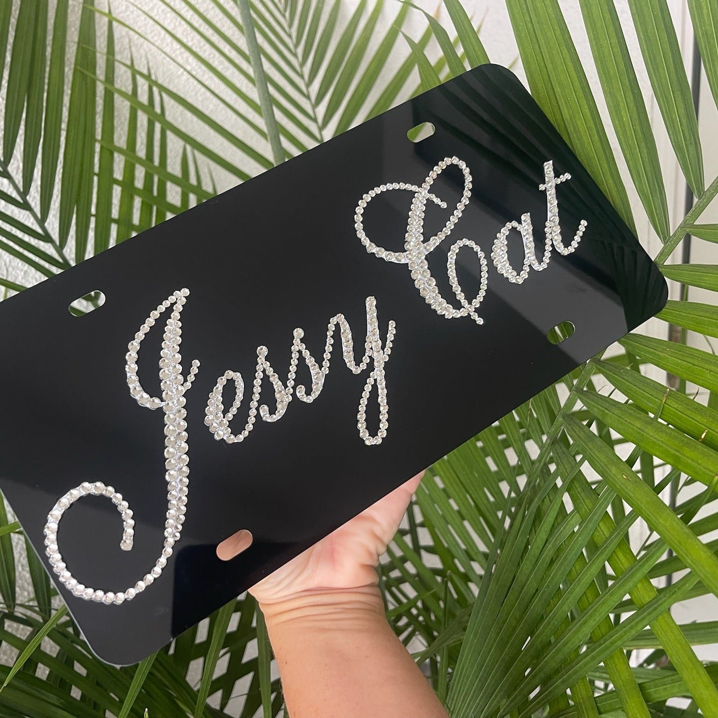 Personalized License Plates by crystals motors