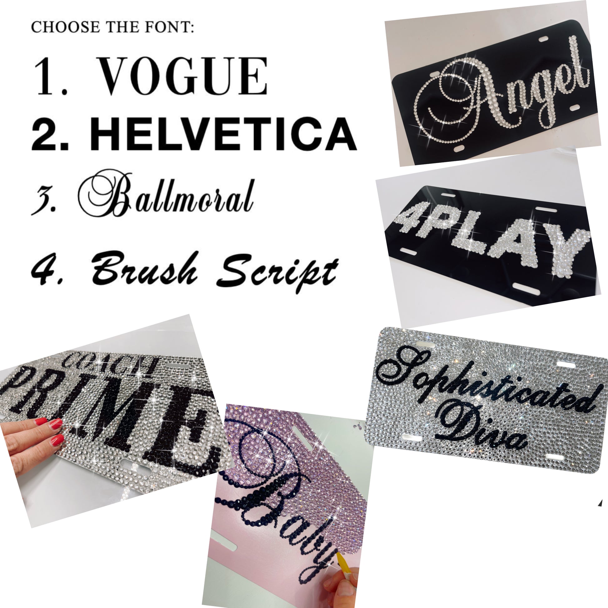 personalized luxury car accessory