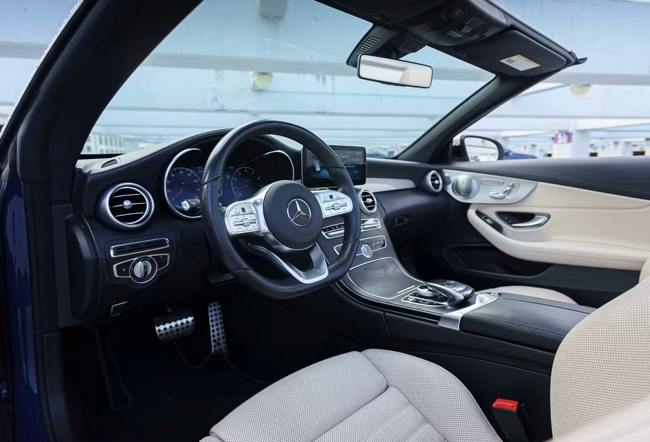 Rent a Mercedes C-300 Convertible with Full Crystal Coverage for Events