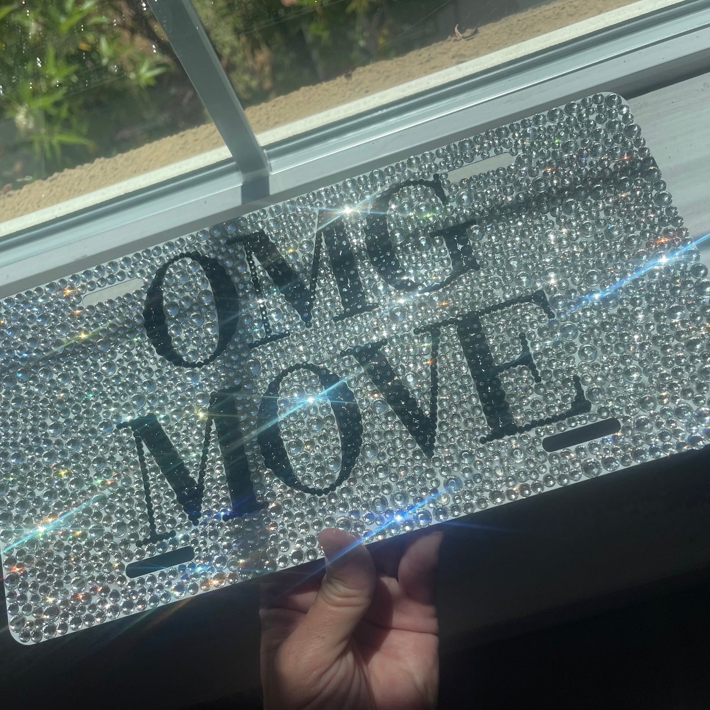 luxury rhinestone decor