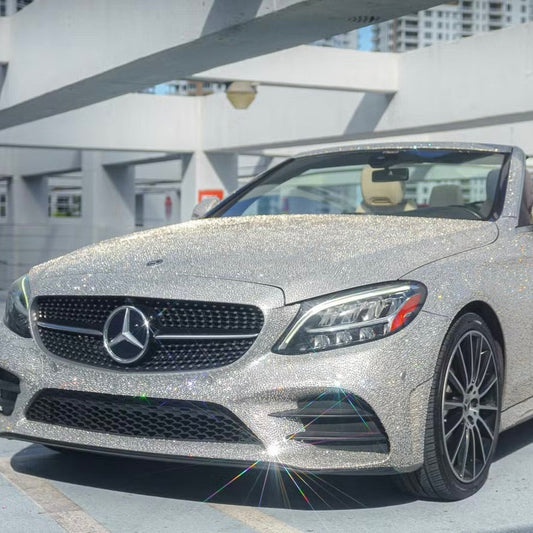 Rent a Mercedes C-300 Convertible with Full Crystal Coverage for Events
