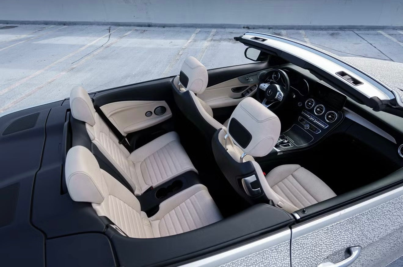 Rent a Mercedes C-300 Convertible with Full Crystal Coverage for Events