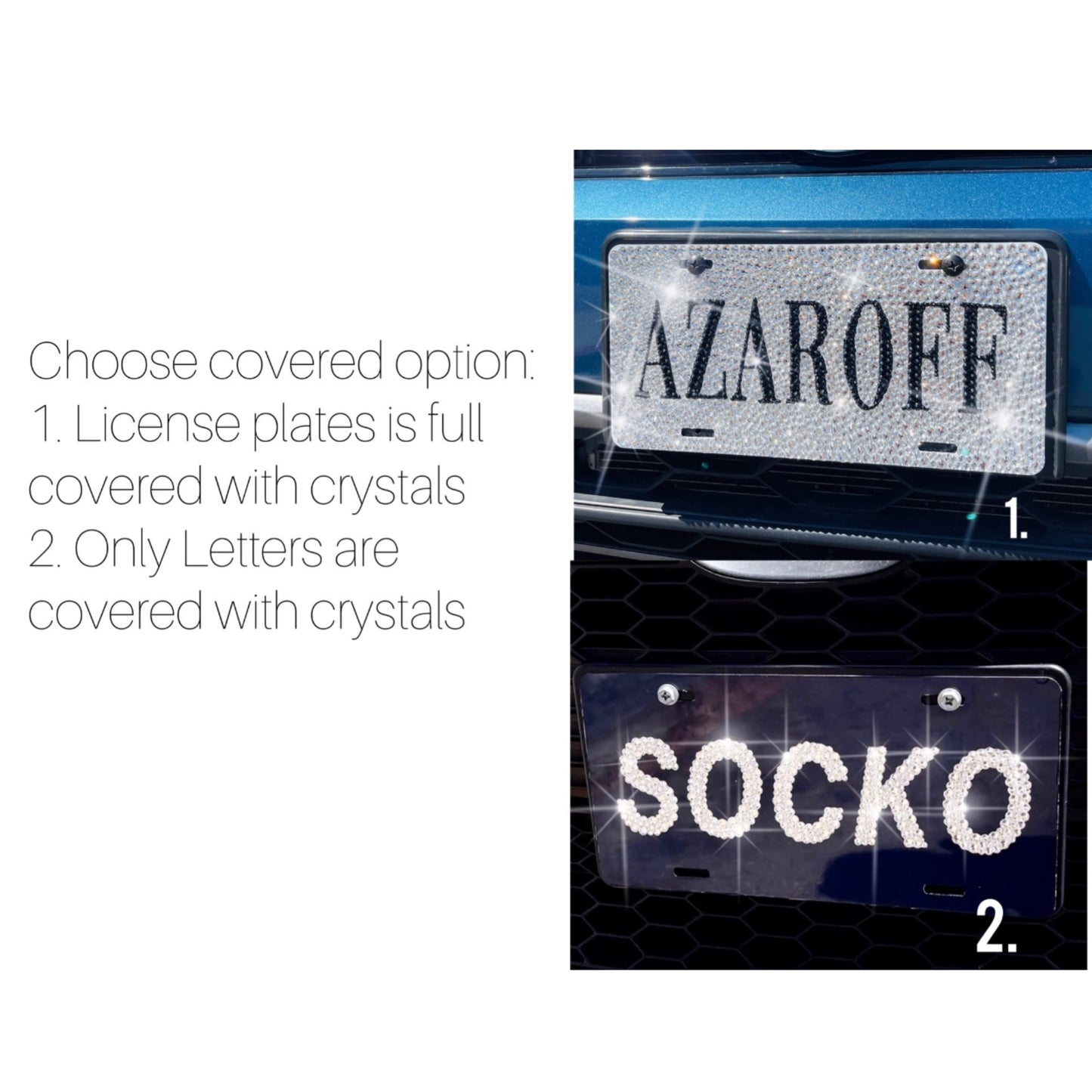 Elegant License plates